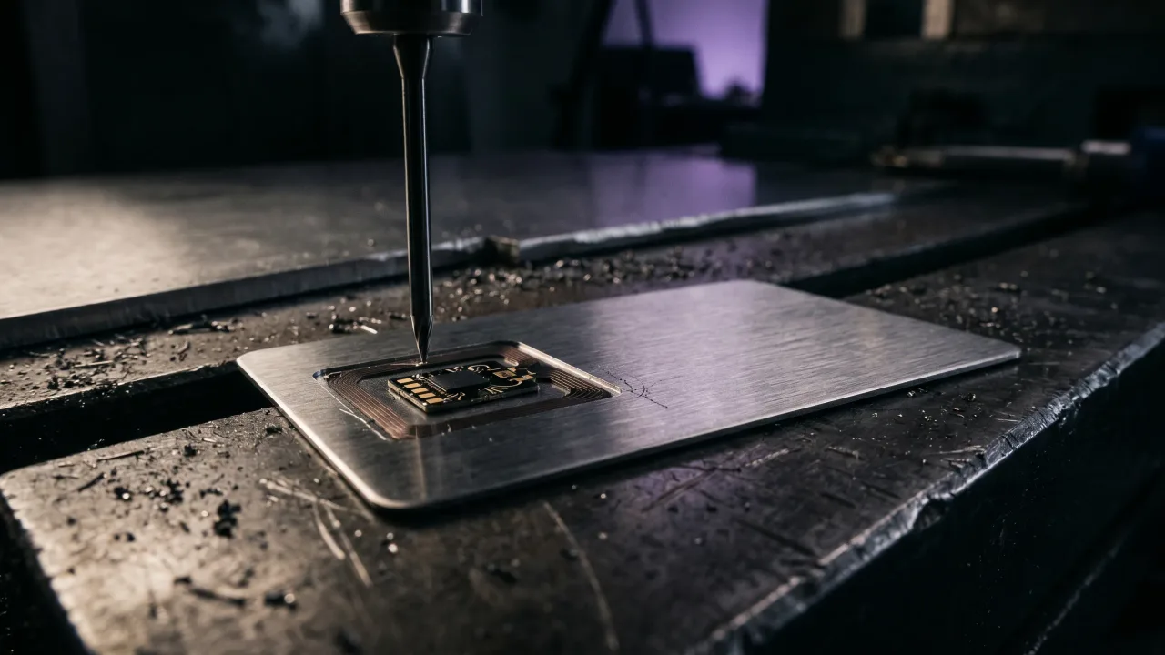 How Metal NFC Business Cards Are Made: From Steel Sheet to Tap